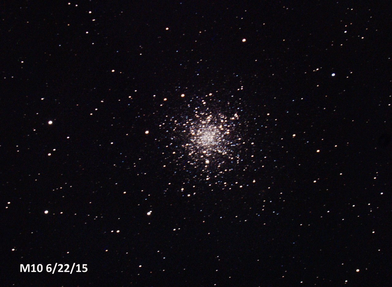 M10,  Globular Cluster in Ophiuchus